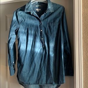 Blue Jean colored Tunic